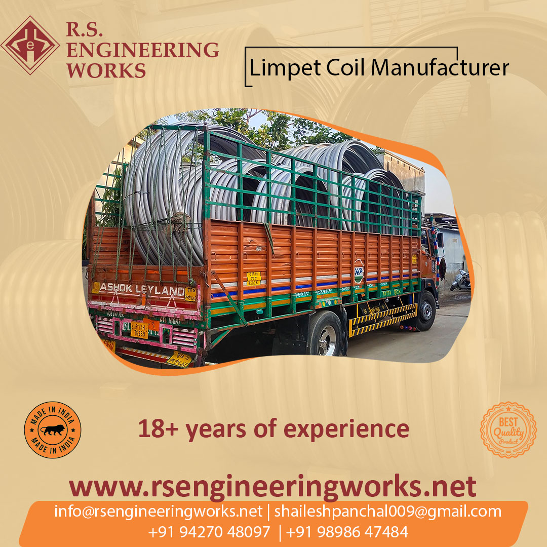 Limpet Coil Manufacturer and Exporter